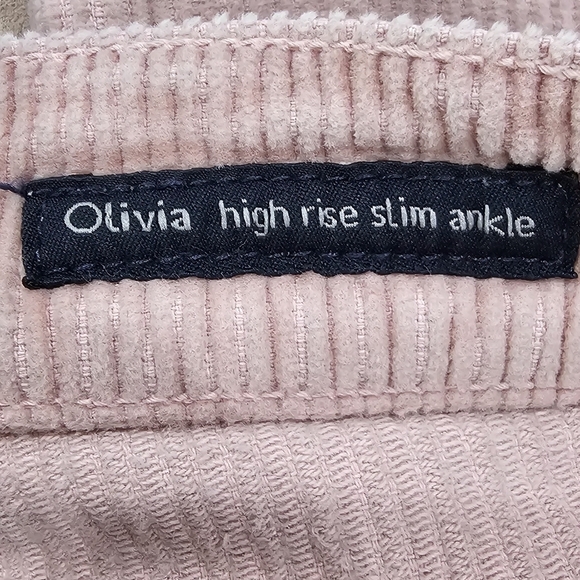 CITIZENS of HUMANITY Button Fly High Rise Slim Ankle Corduroy Pant Size 26 - Picture 6 of 15